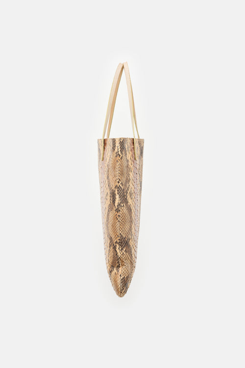 Fendi Vintage Leather Tote Bag