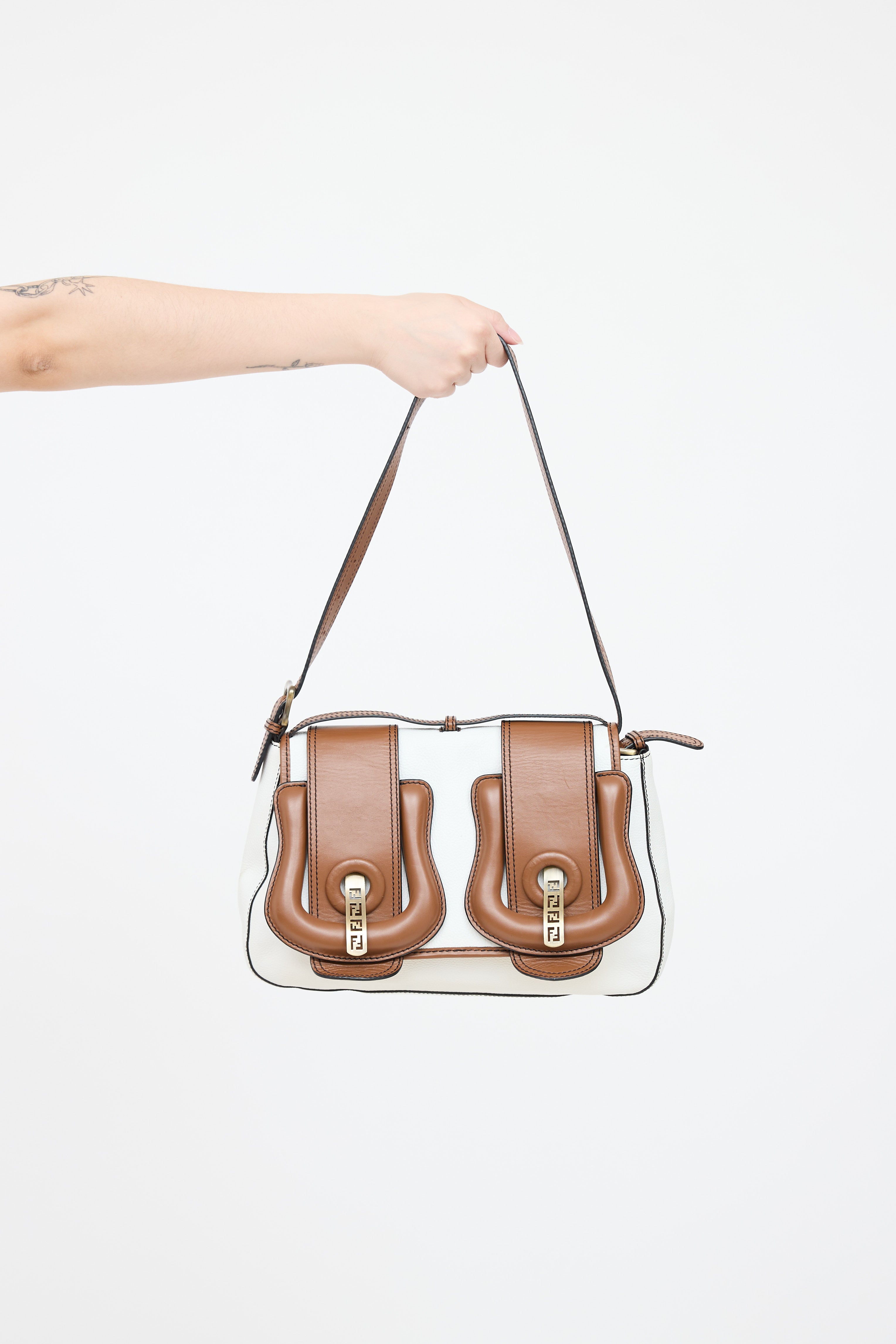 Fendi Buckle Shoulder Bag
