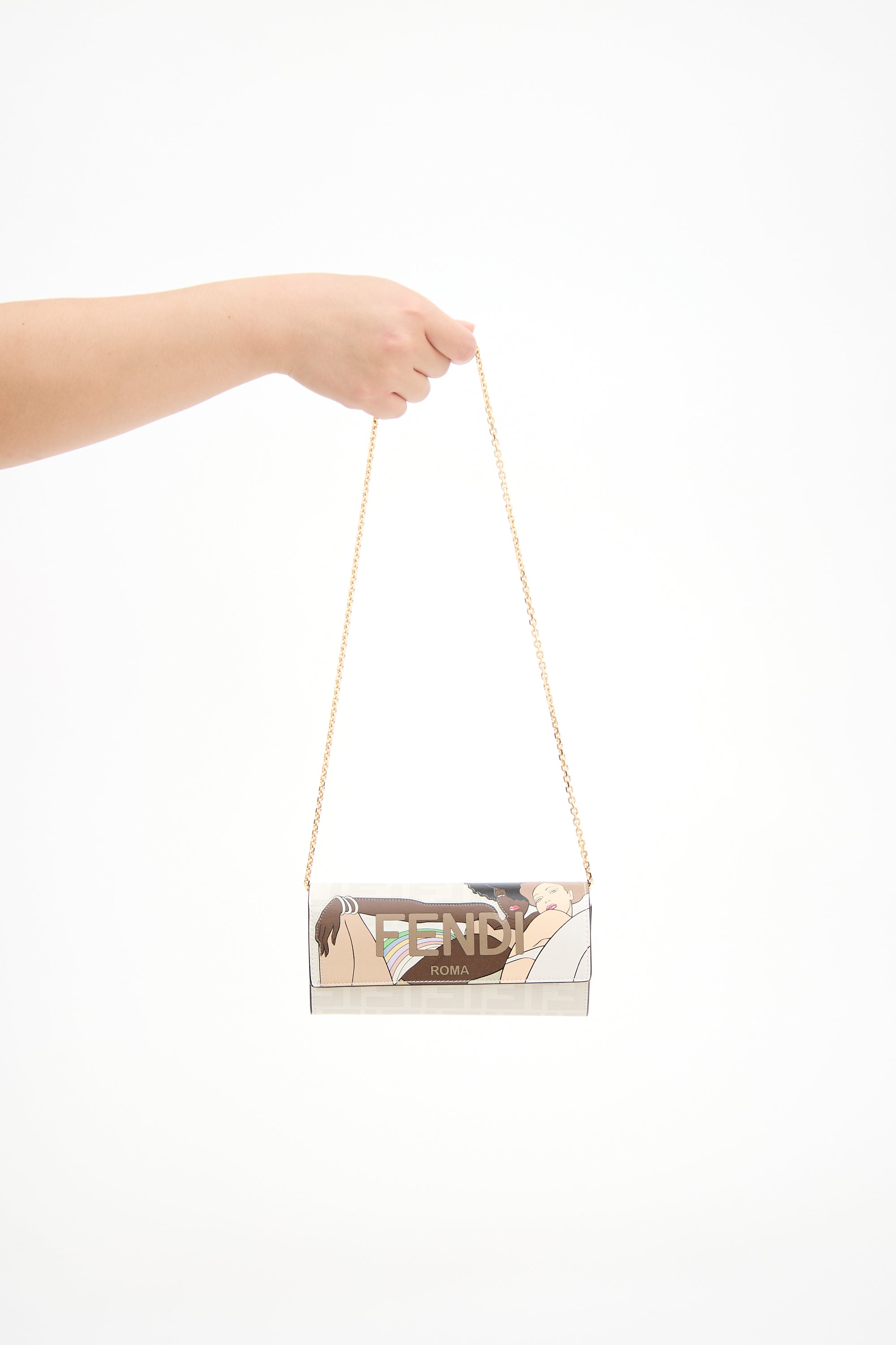 Fendi X Antonio Lopez Bikini Girl Chain Bag