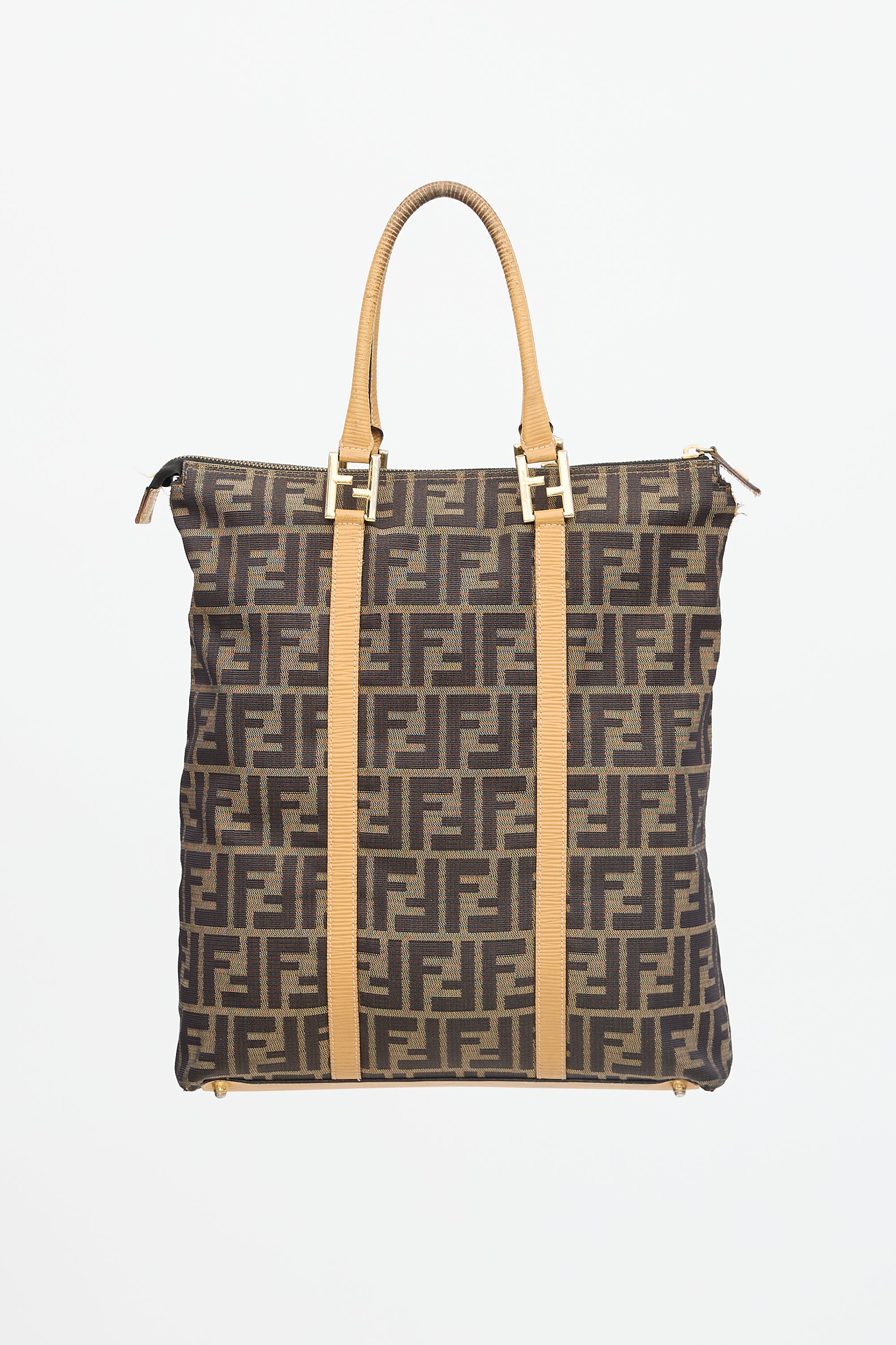 Fendi Zucca Monogram Tote Bag