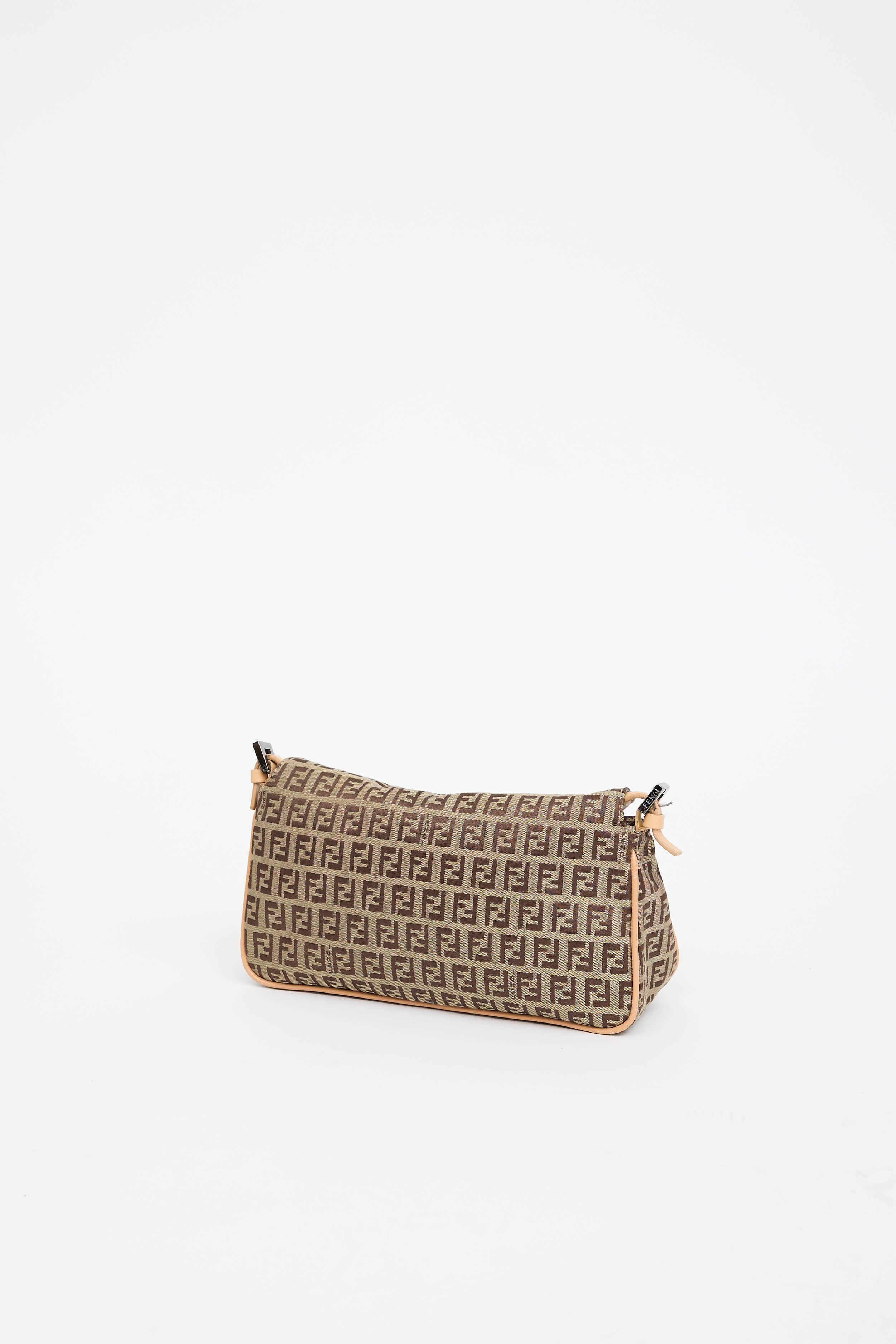 Fendi Zucchino Pochette Shoulder Bag