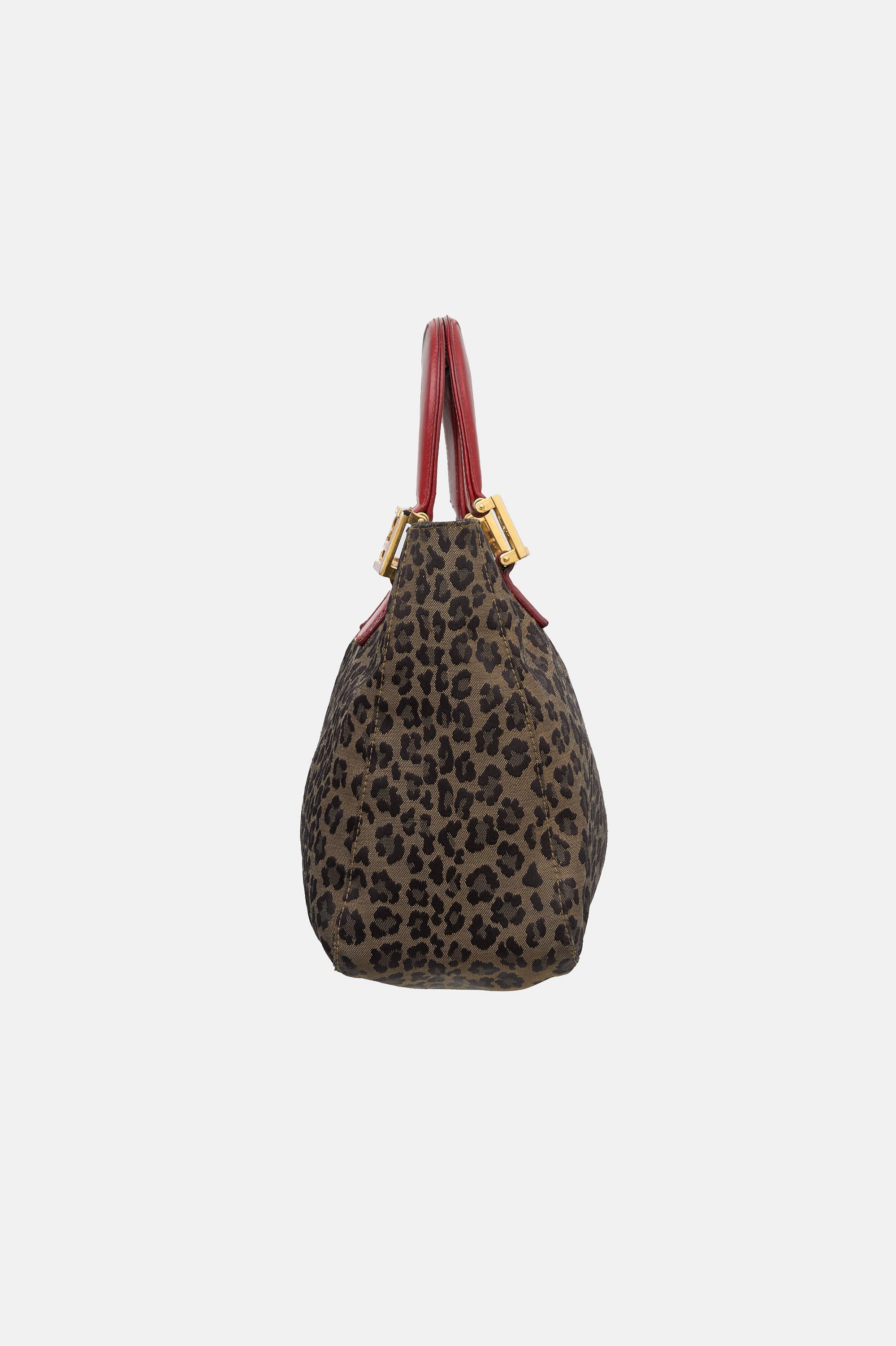 Fendi Vintage Jacquard Small FF Bag