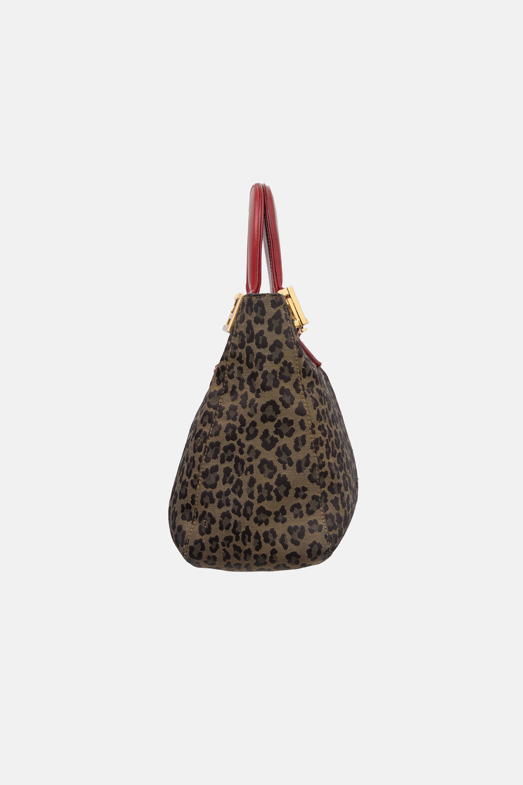 Fendi Vintage Jacquard Small FF Bag