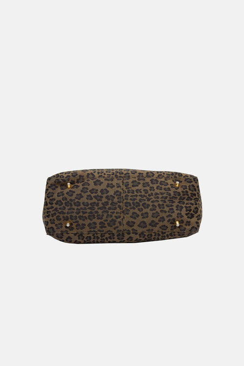 Fendi Vintage Jacquard Small FF Bag