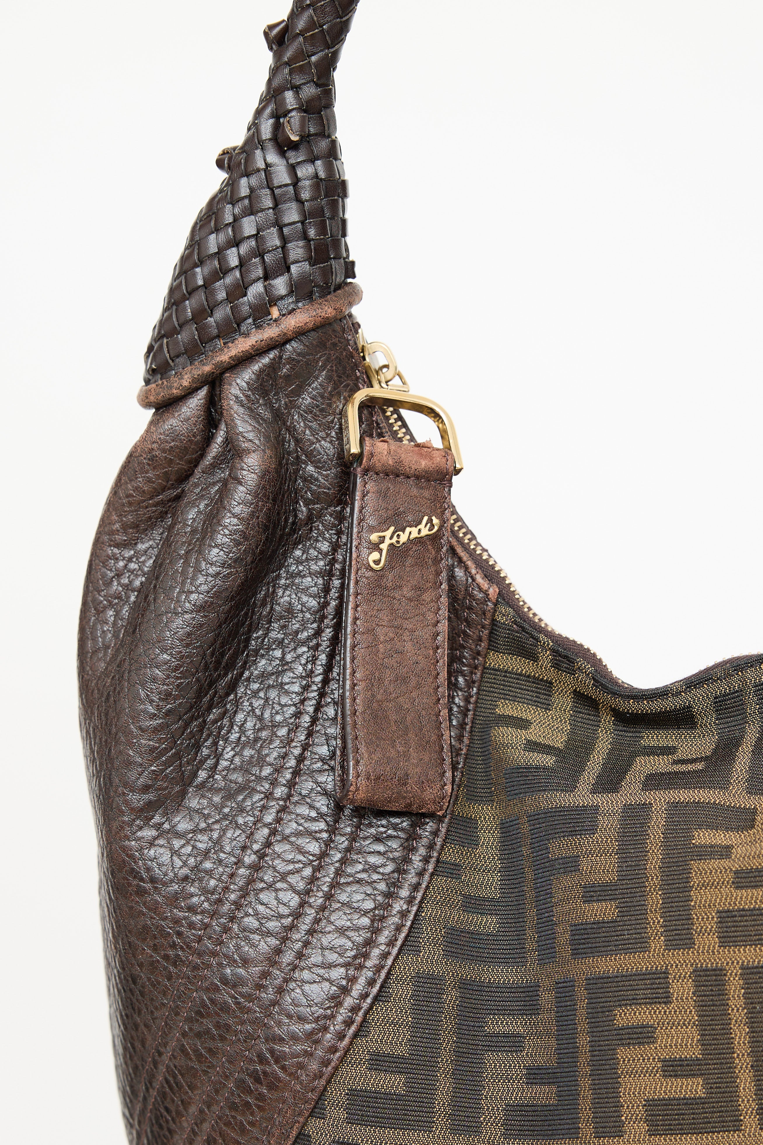 Fendi Zucca Spy Tote Bag