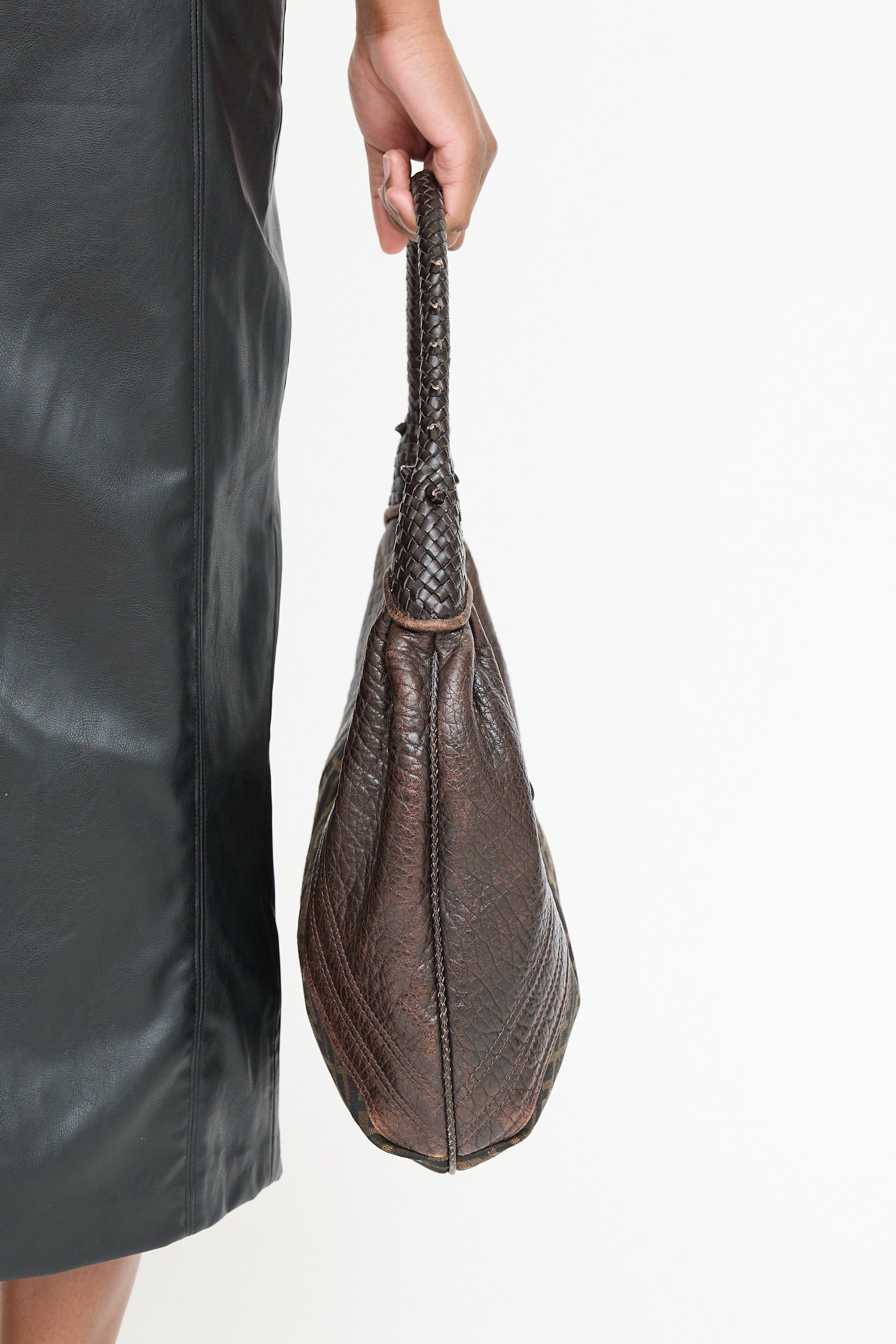 Fendi Zucca Spy Tote Bag
