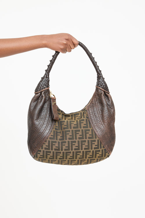 Fendi Zucca Spy Tote Bag