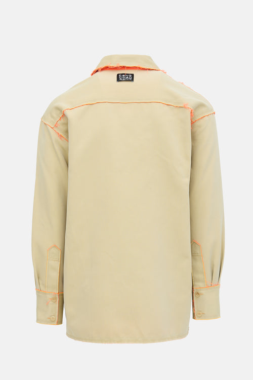Feng Chen Wang Reversible Contrast Shirt