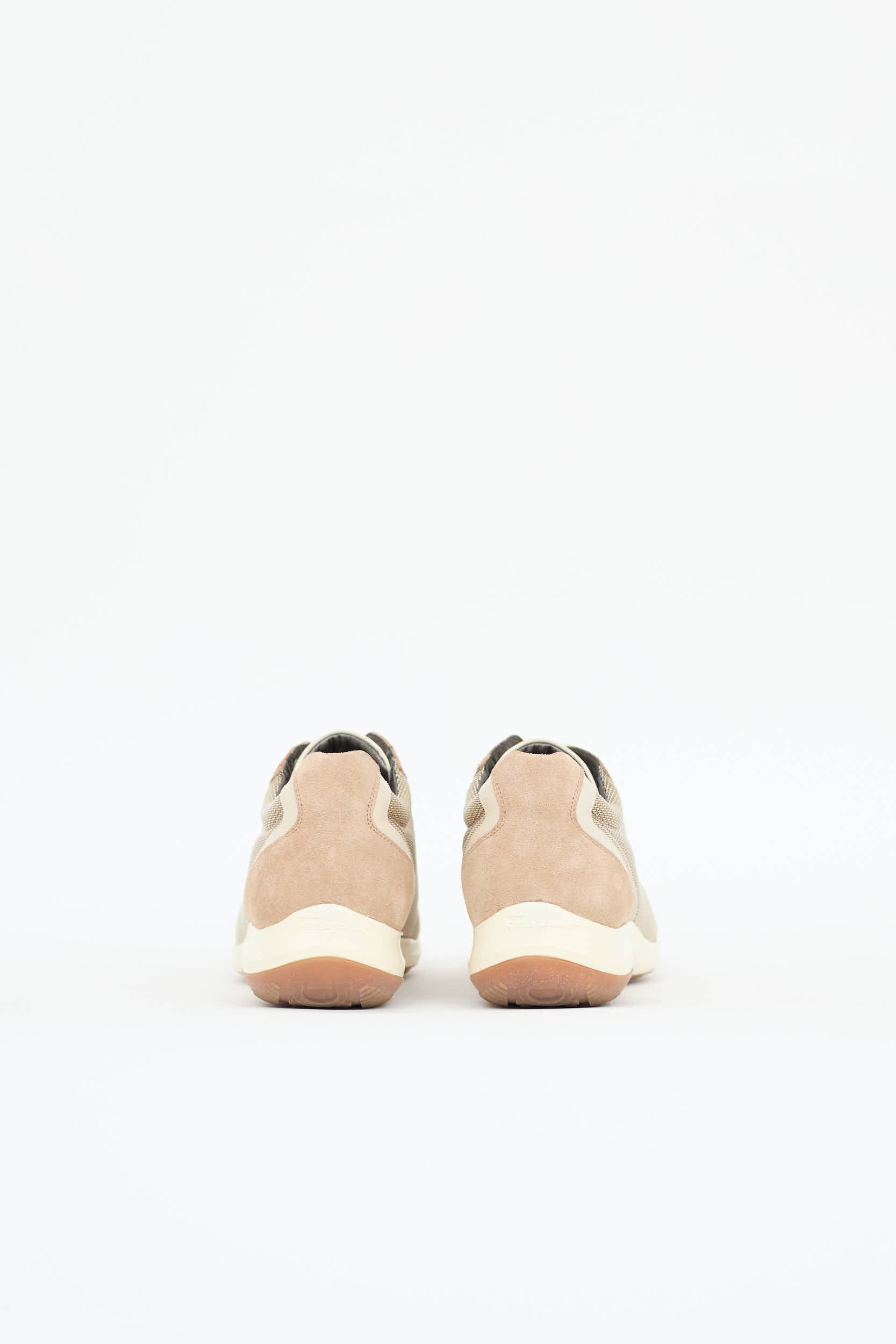 Ferragamo Suede Diana Sneaker