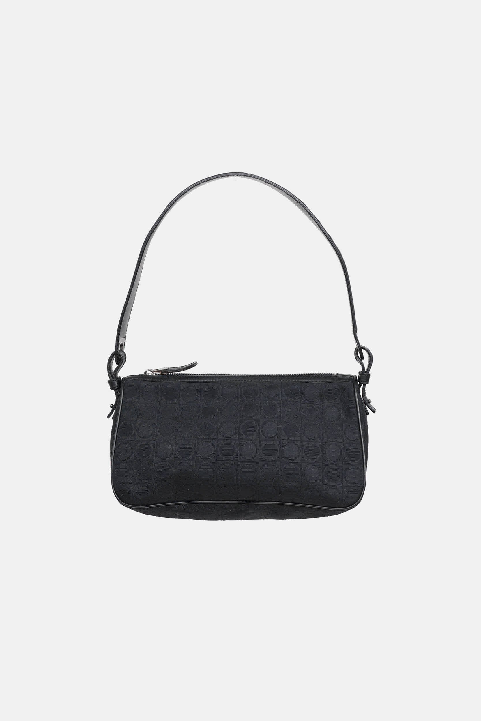 Ferragamo Canvas Shoulder Bag