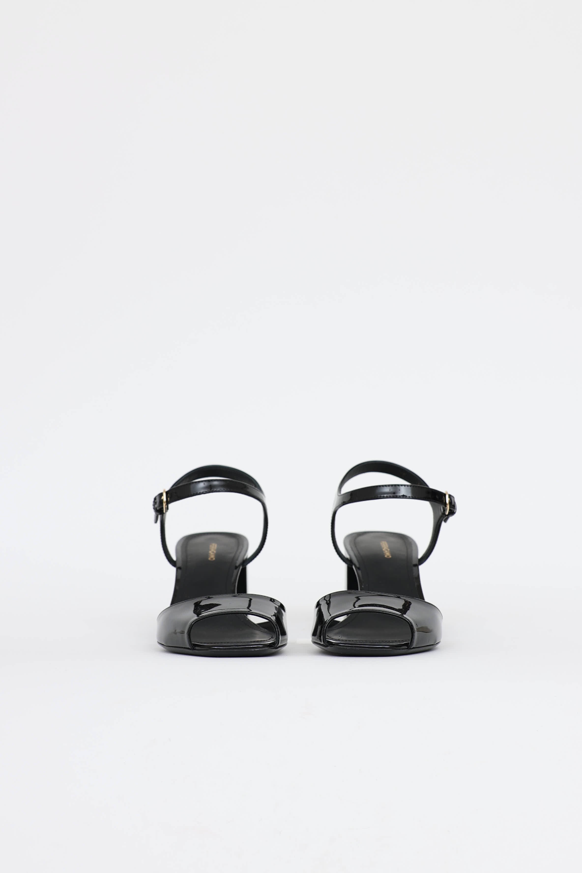 Ferragamo Patent Sally Sandal