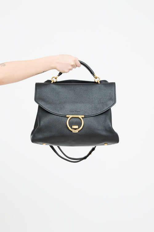 Ferragamo Gancini Top Handle Bag