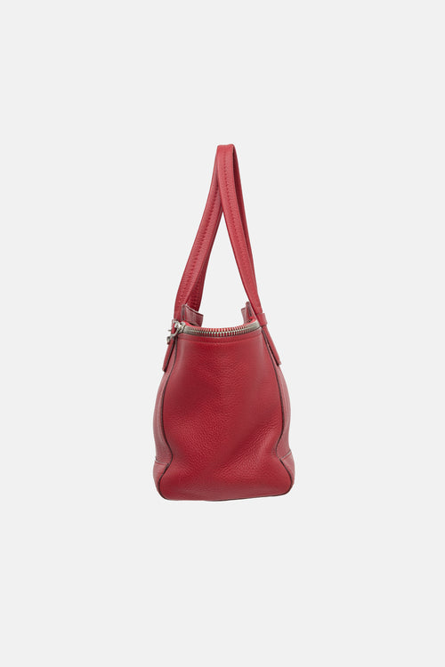 Ferragamo Leather Verve Bag