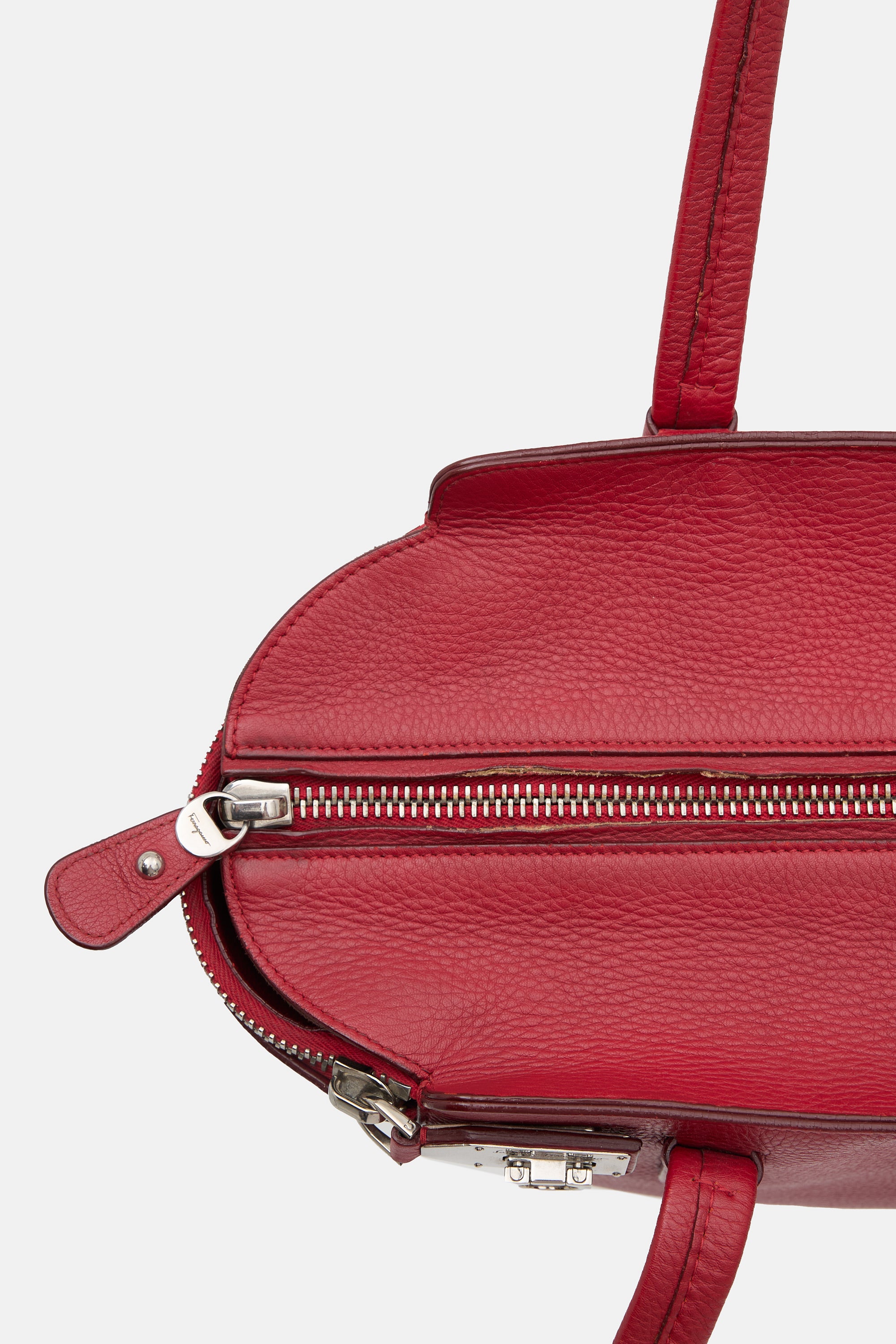 Ferragamo Leather Verve Bag
