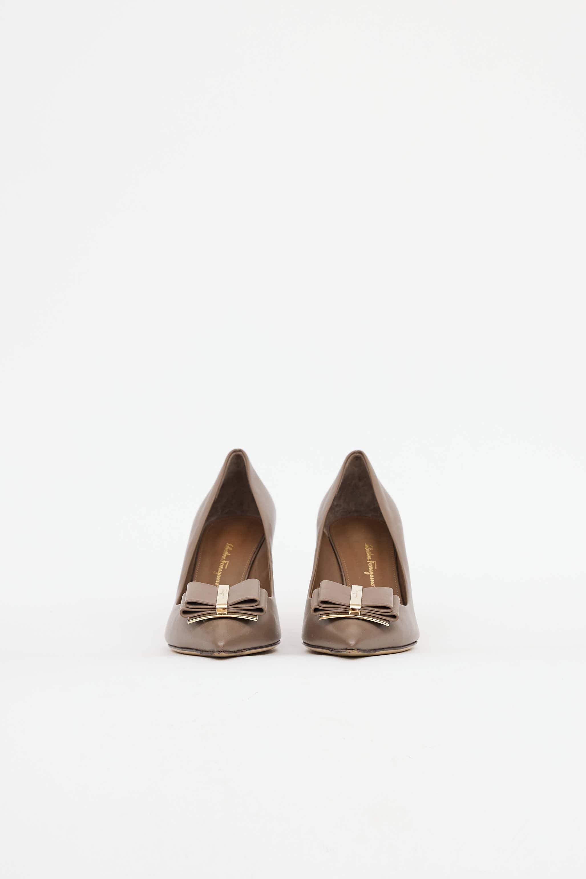FerragamoZeri Bow Pump