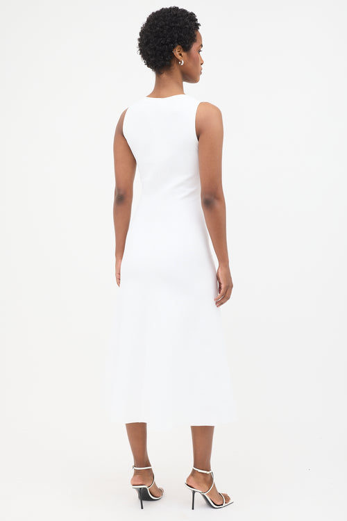 Ferragamo Sleeveless Flared Dress