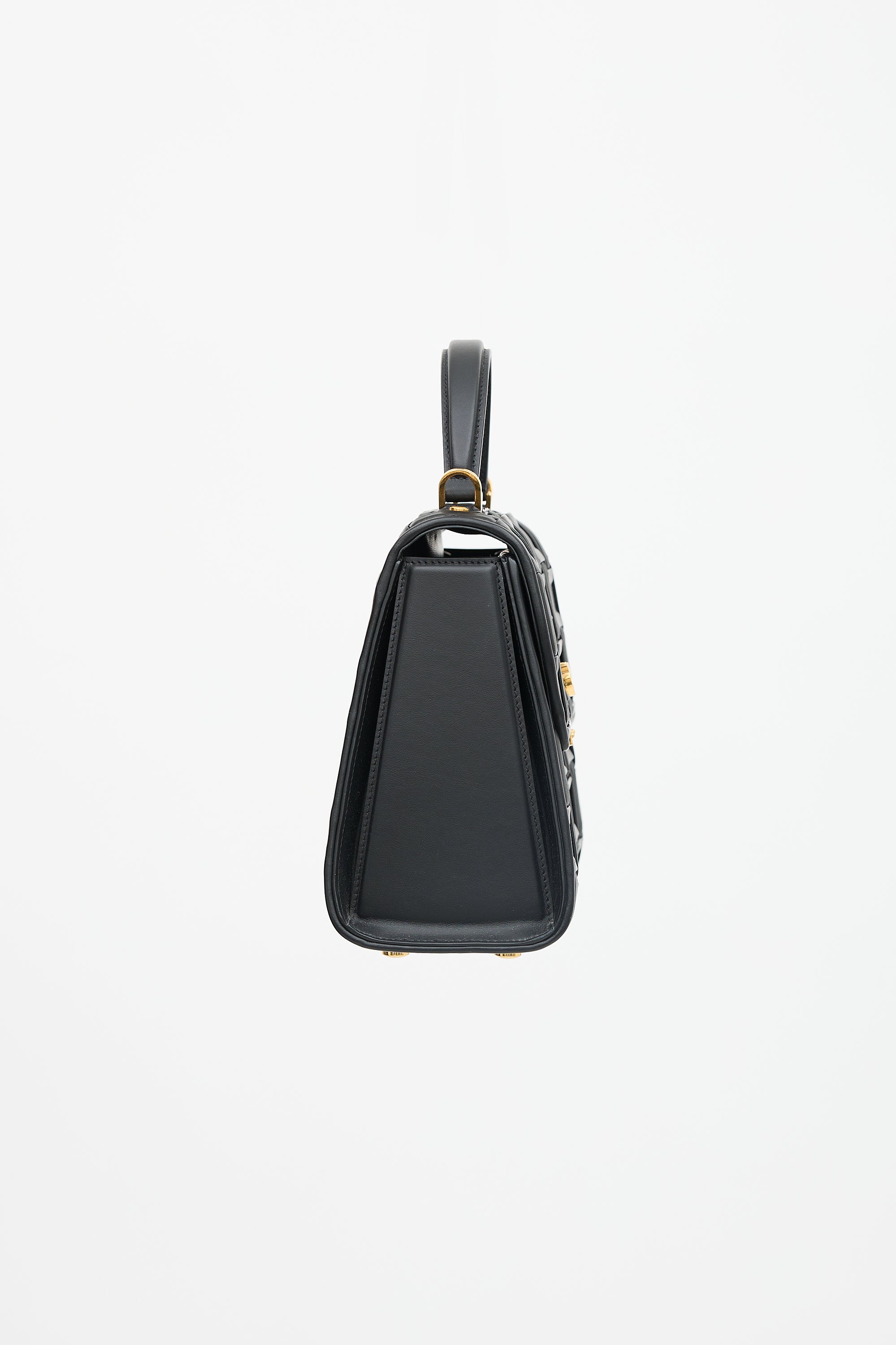 Ferragamo Woven Leather Boxyz Bag