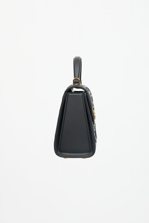 Ferragamo Woven Leather Boxyz Bag