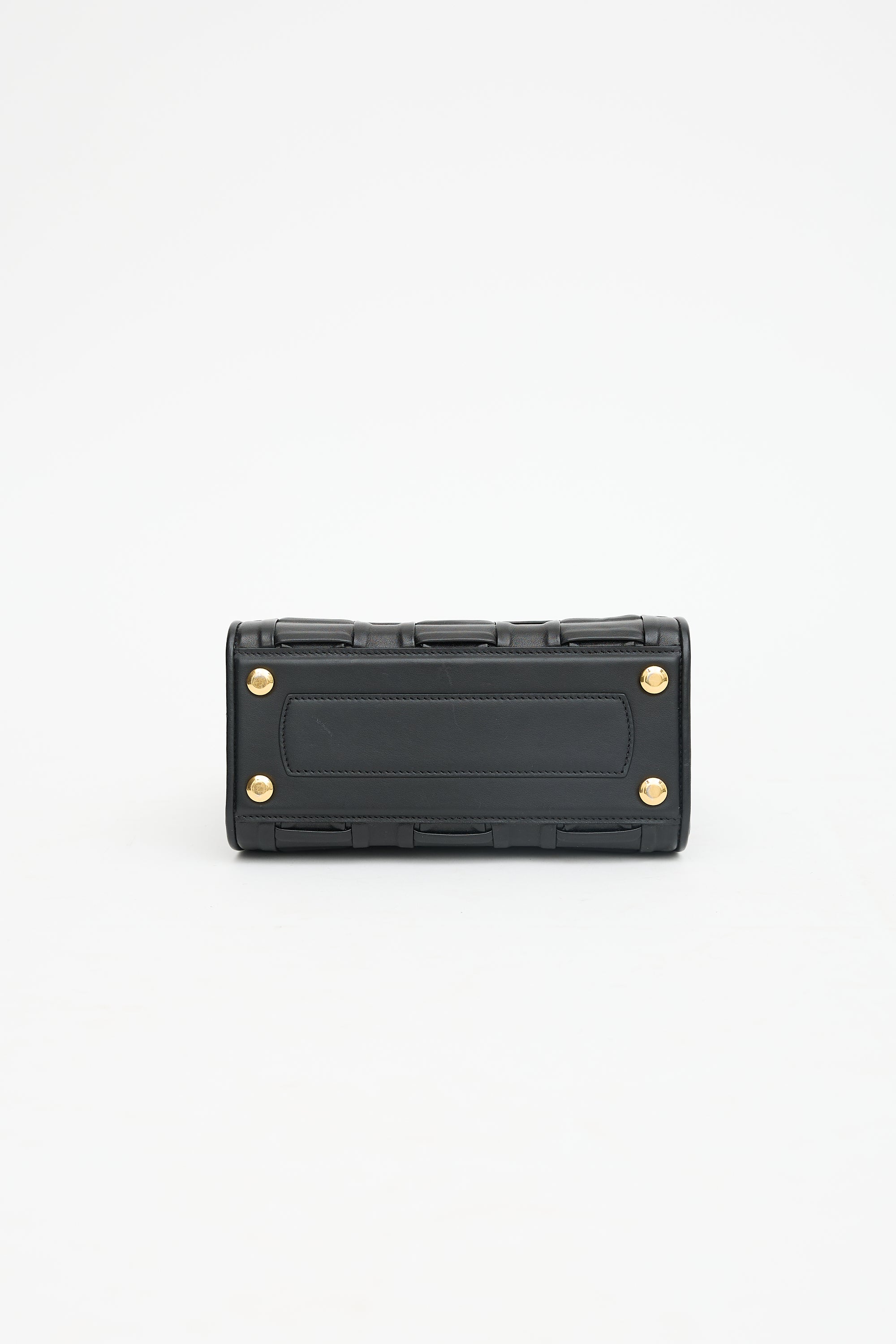 Ferragamo Woven Leather Boxyz Bag