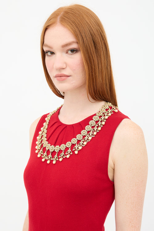 Fine Jewelry Pearl & Crystal Cluster Necklace