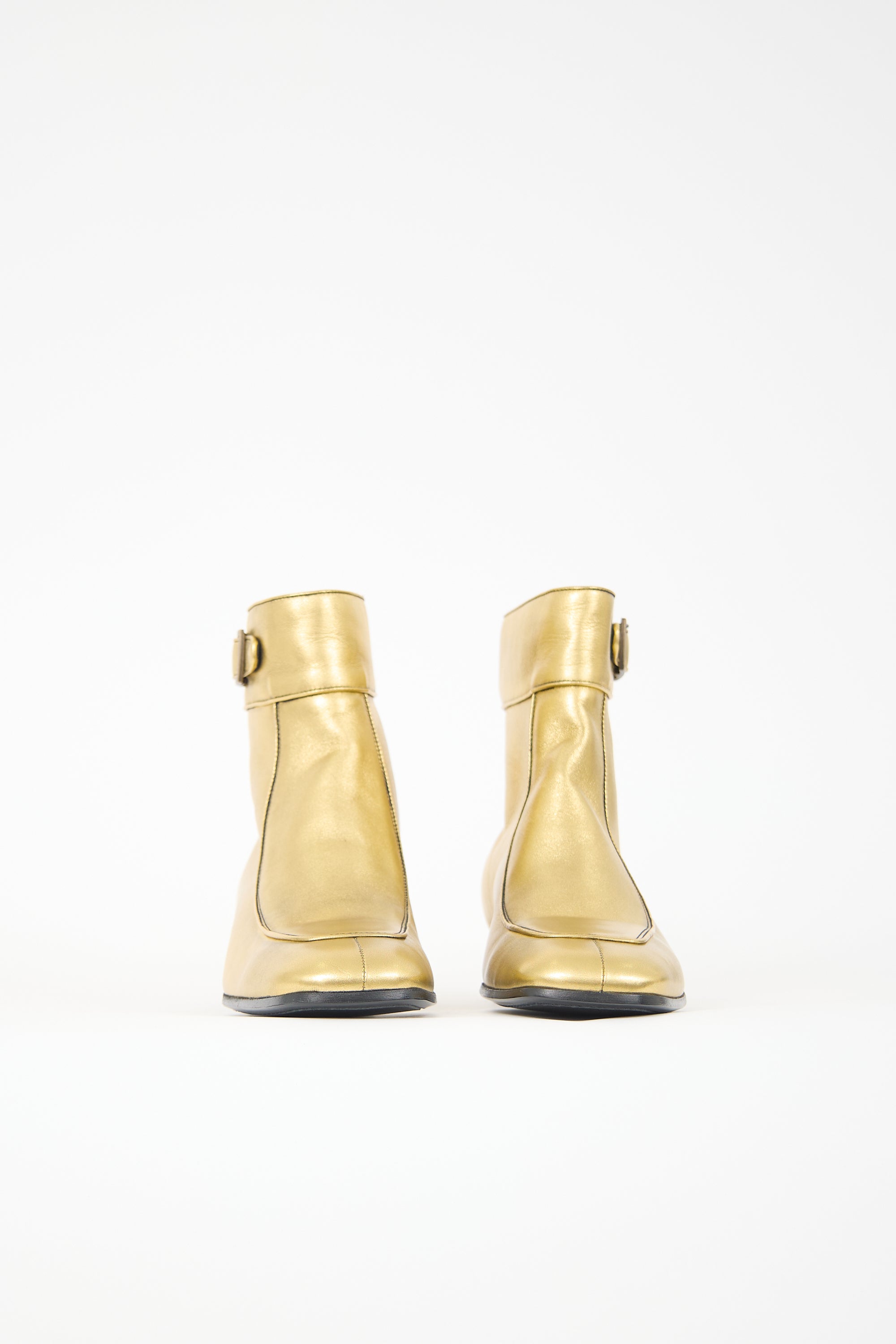 Saint Laurent Leather Miles Boot