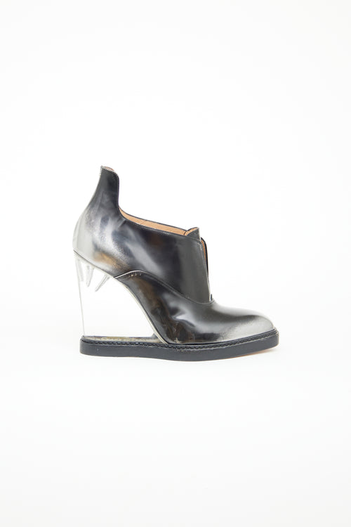 Maison Margiela Black & Silver Nail Wedge