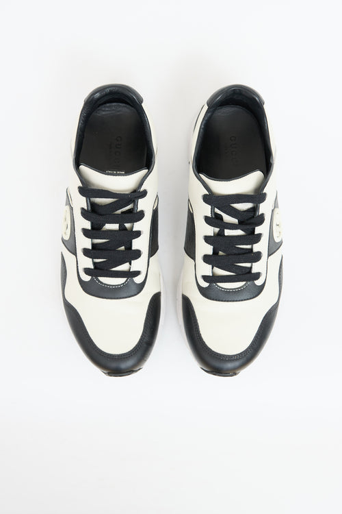 Gucci Interlocking GG Leather Sneaker