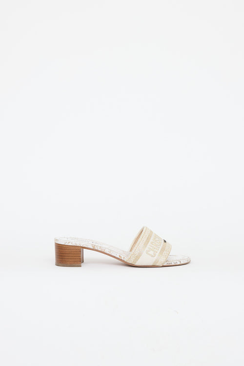 Dior Jardin D'Hiver Dway Sandal