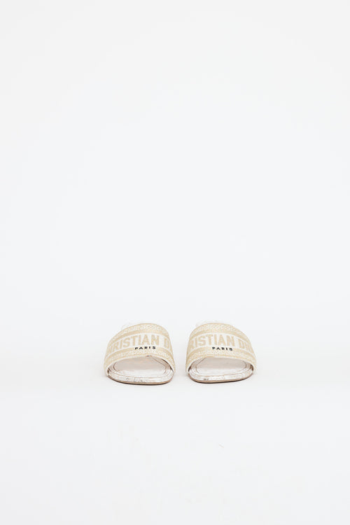 Dior Jardin D'Hiver Dway Sandal