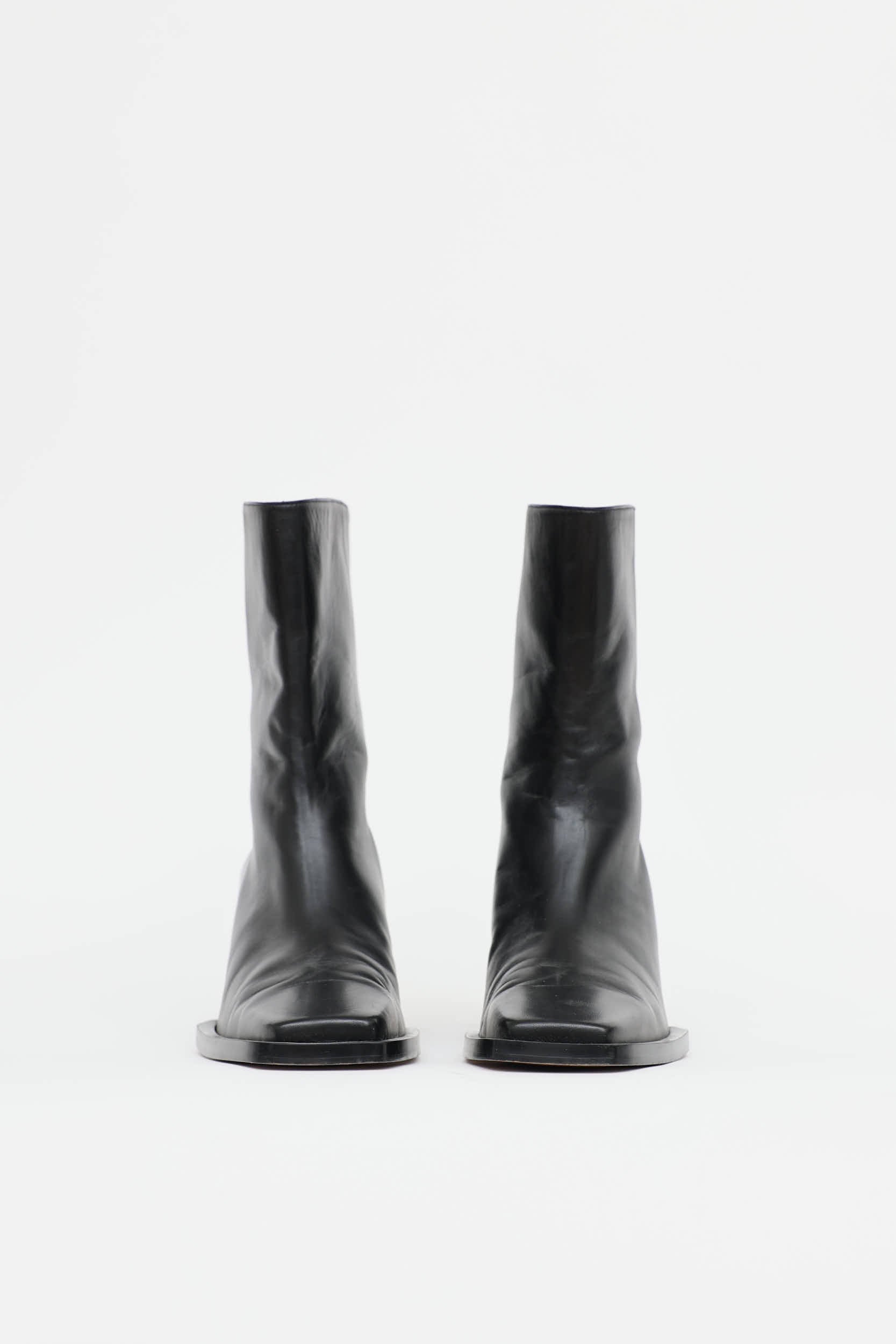 Frame Square Toe Ankle Boot