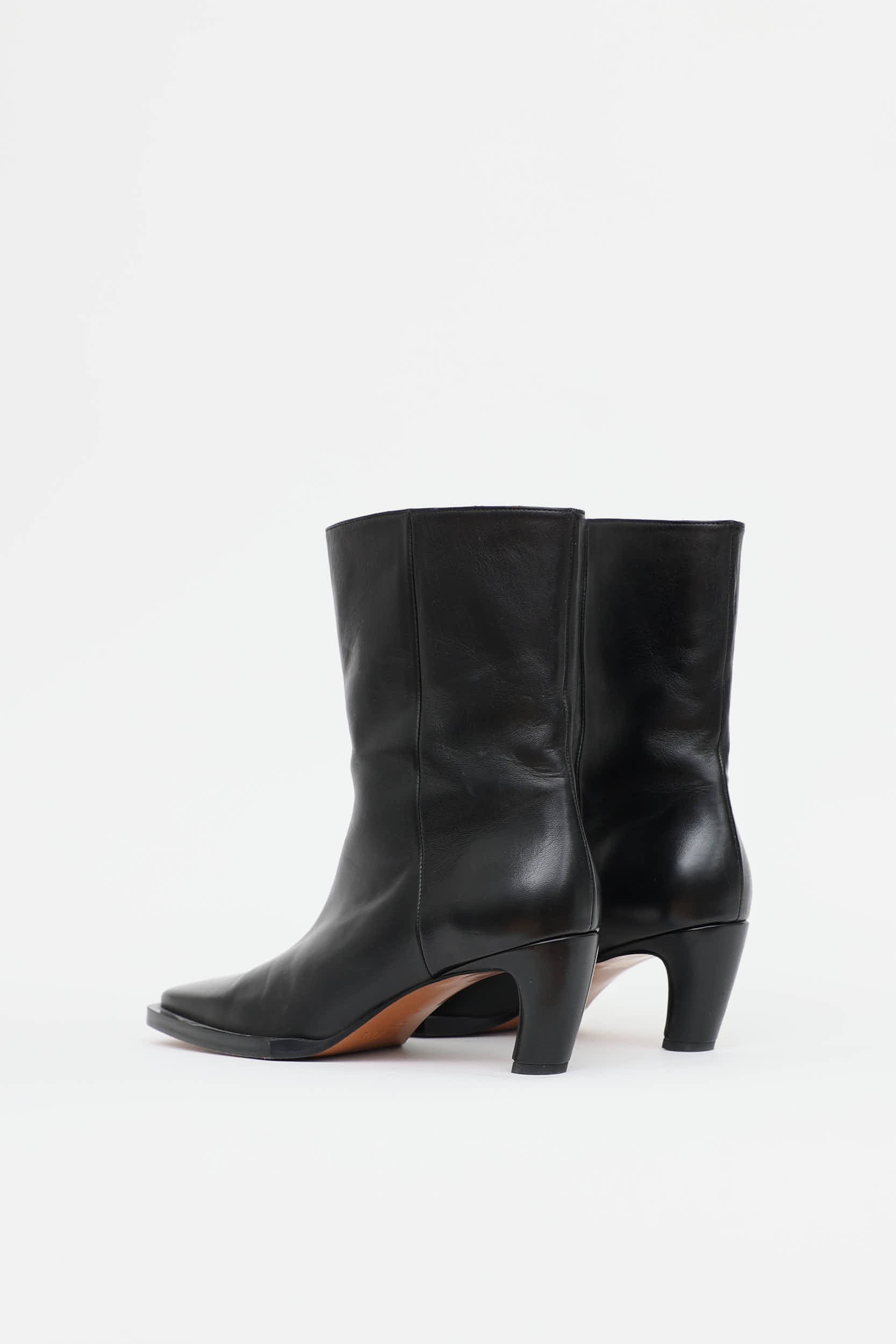 Frame Square Toe Ankle Boot