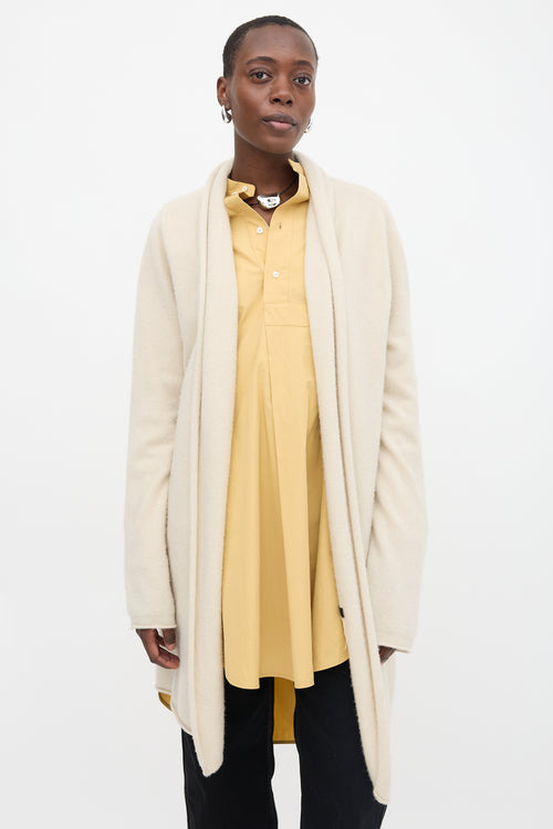 Frenckenberger Cashmere Open Cardigan