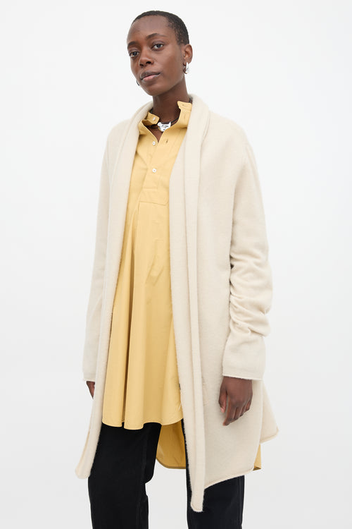 Frenckenberger Cashmere Open Cardigan