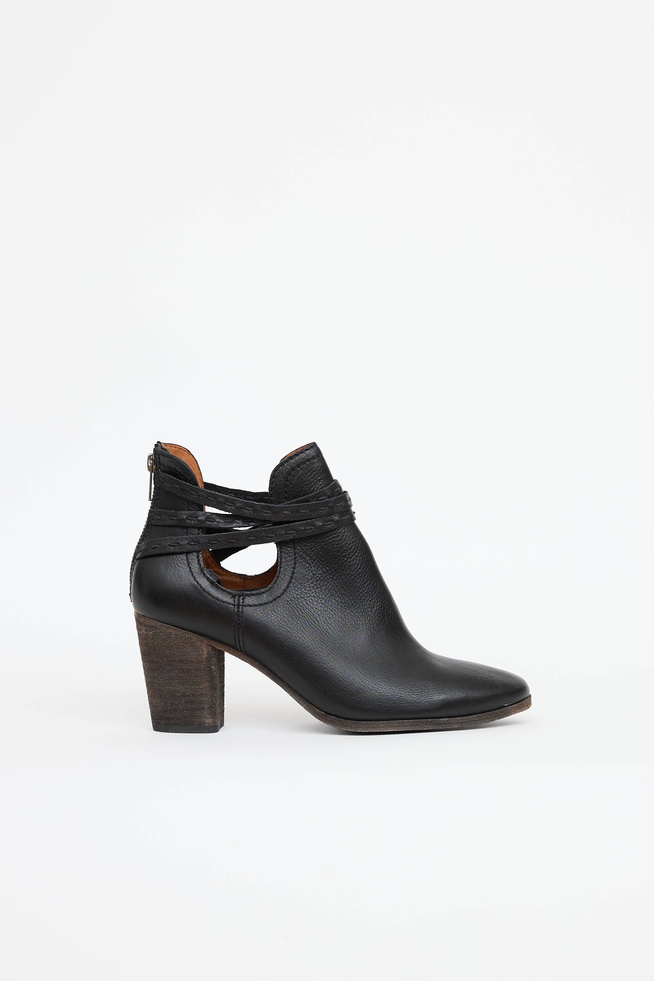 Frye Leather Cutout Boot