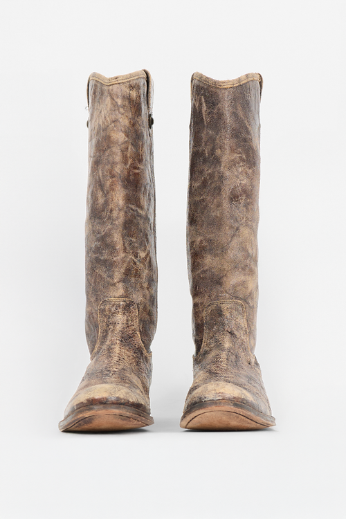 Frye Distressed Glazed Leather Melissa Boot