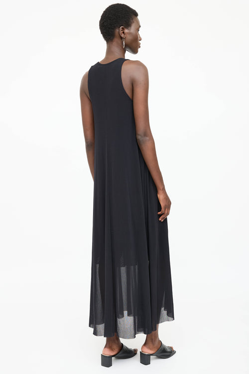 Fuzzi Sheer Maxi Dress