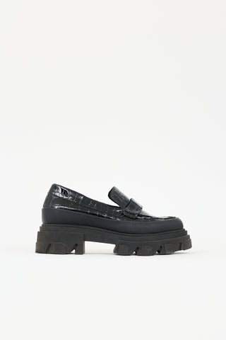 Ganni Patent Belly Loafer