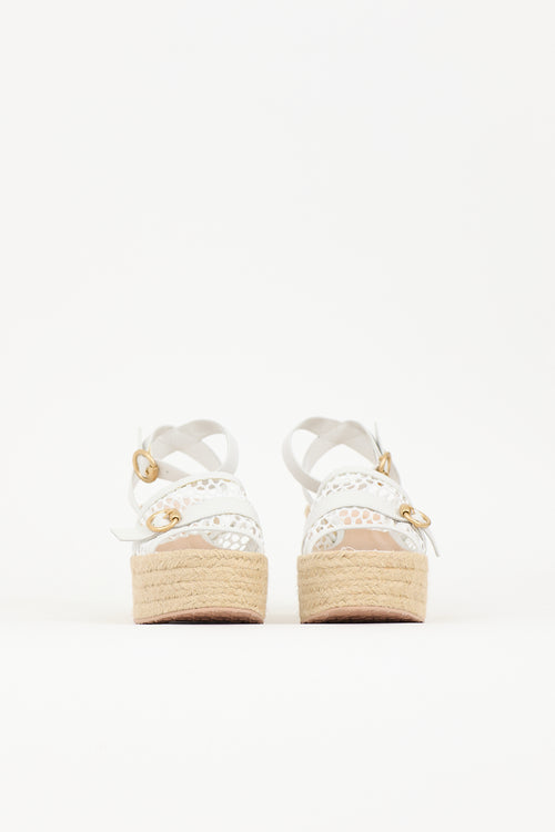 Gianvito Rossi Solana Espadrille Wedge