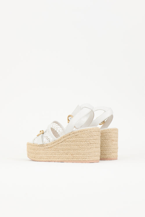 Gianvito Rossi Solana Espadrille Wedge