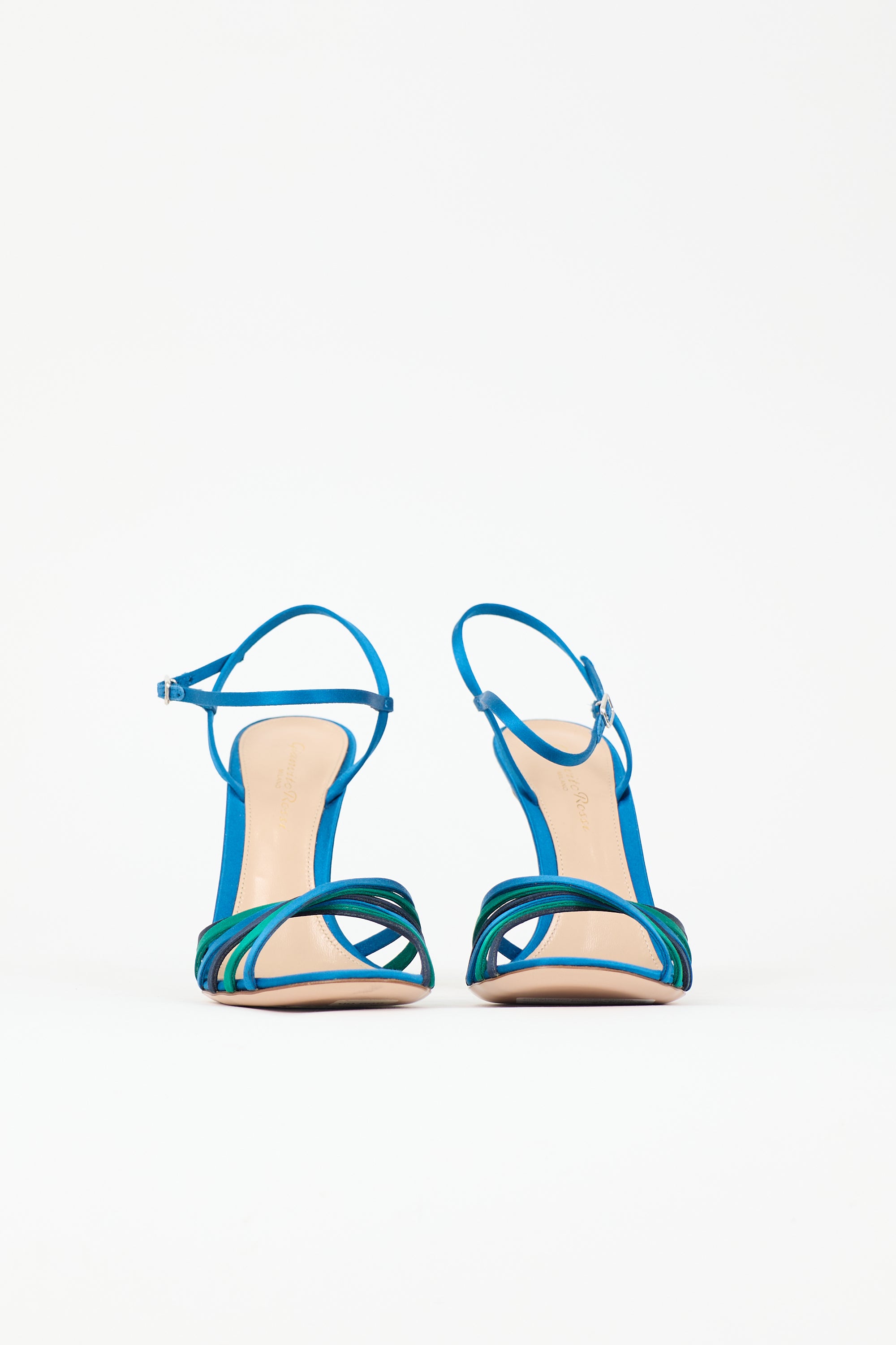 Gianvito Rossi Satin Dalinda Sandal