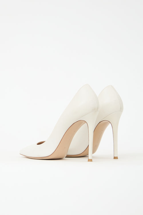 Gianvito Rossi Leather Gianvito 105 Pump