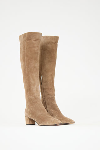 Gianvito Rossi Suede Joelle Boot