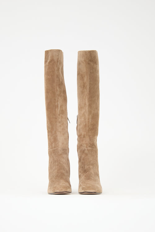 Gianvito Rossi Suede Joelle Boot