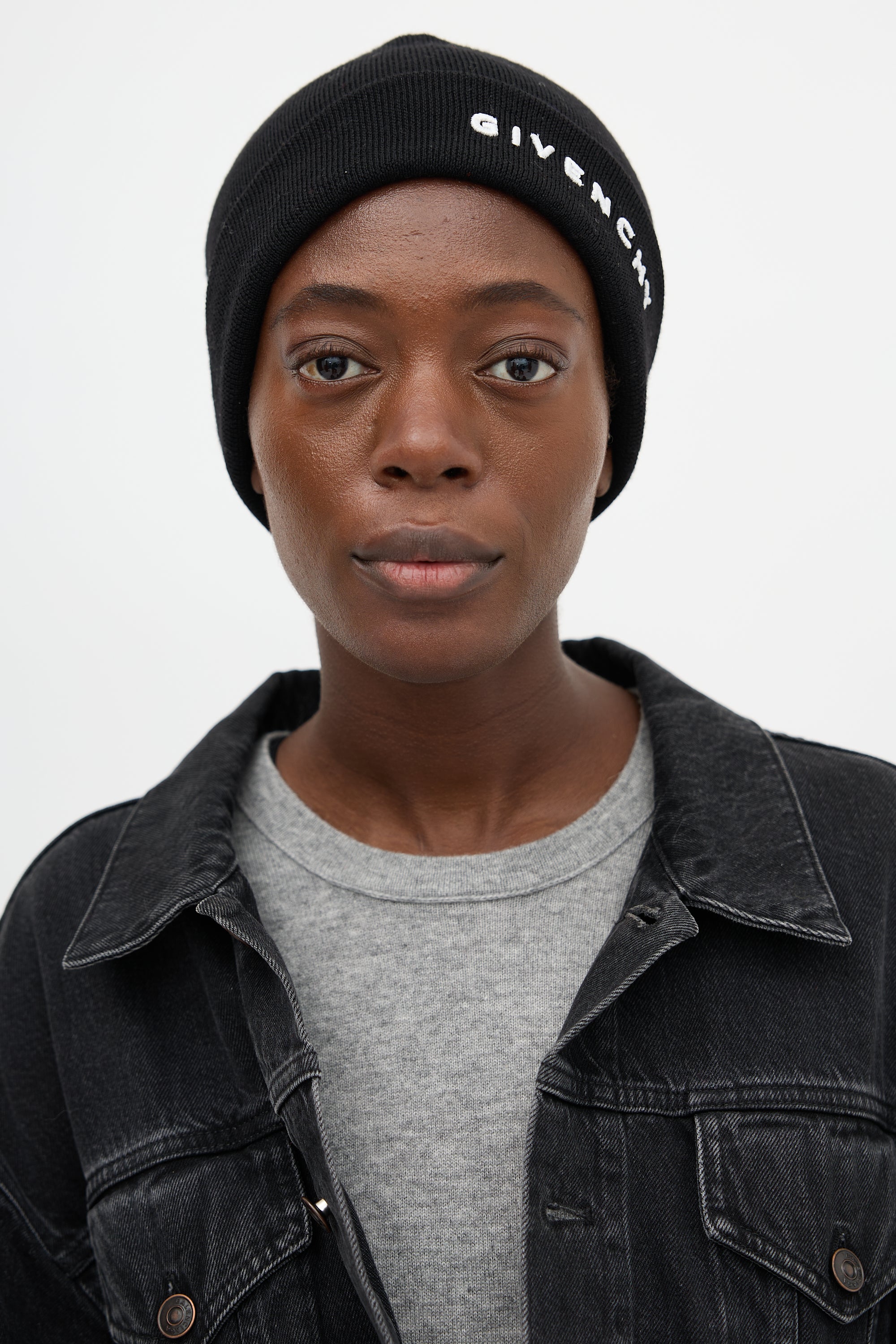 Givenchy Wool Logo Beanie