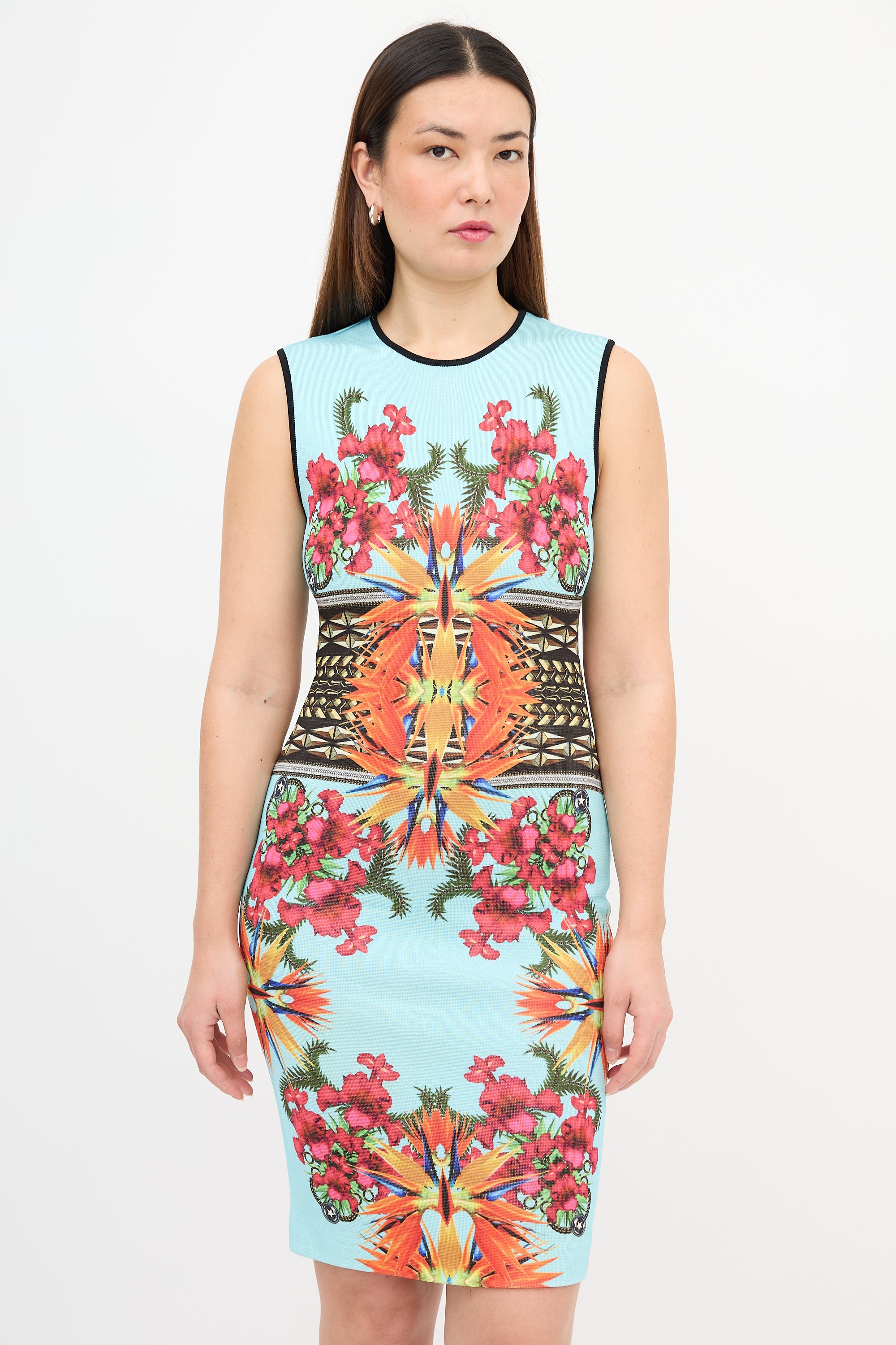 Givenchy Knit Jersey Printed Dress