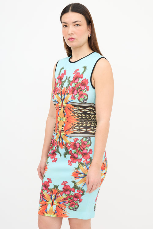 Givenchy Knit Jersey Printed Dress