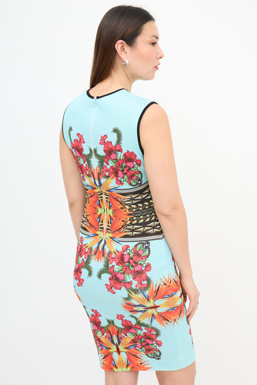 Givenchy Knit Jersey Printed Dress