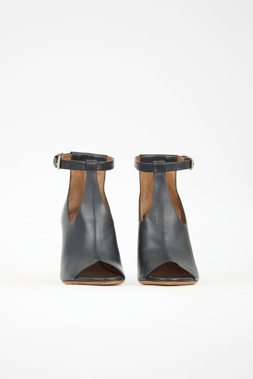 Givenchy Leather Cutout Boot