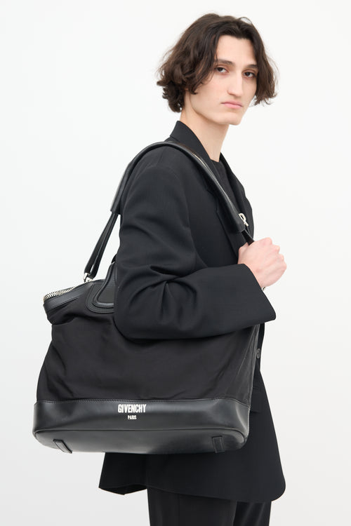 Givenchy Leather & Nylon Nightingale Bag