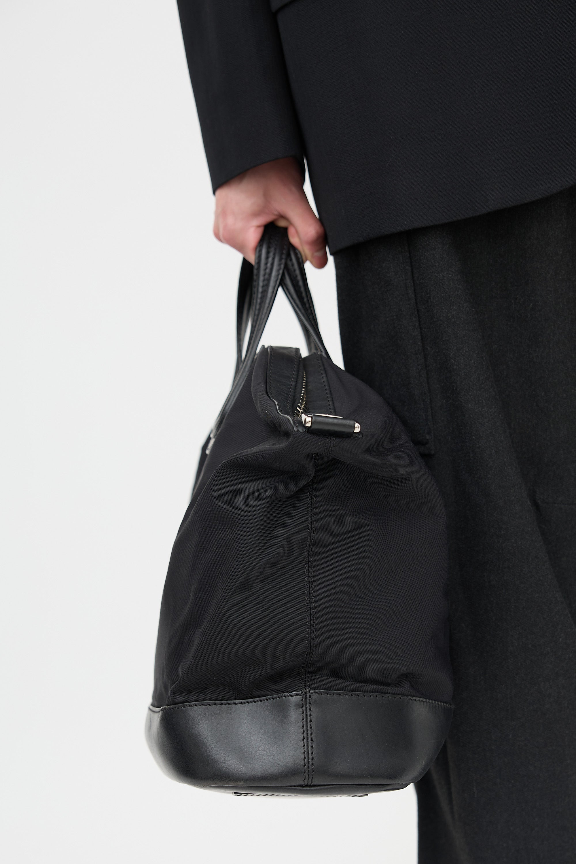 Givenchy Leather & Nylon Nightingale Bag